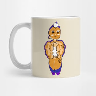 Illuminated Monk Girl Mug